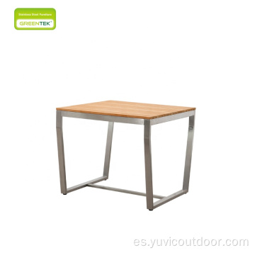 Conjunto de silla de mesa de mesa de jardín de lujo